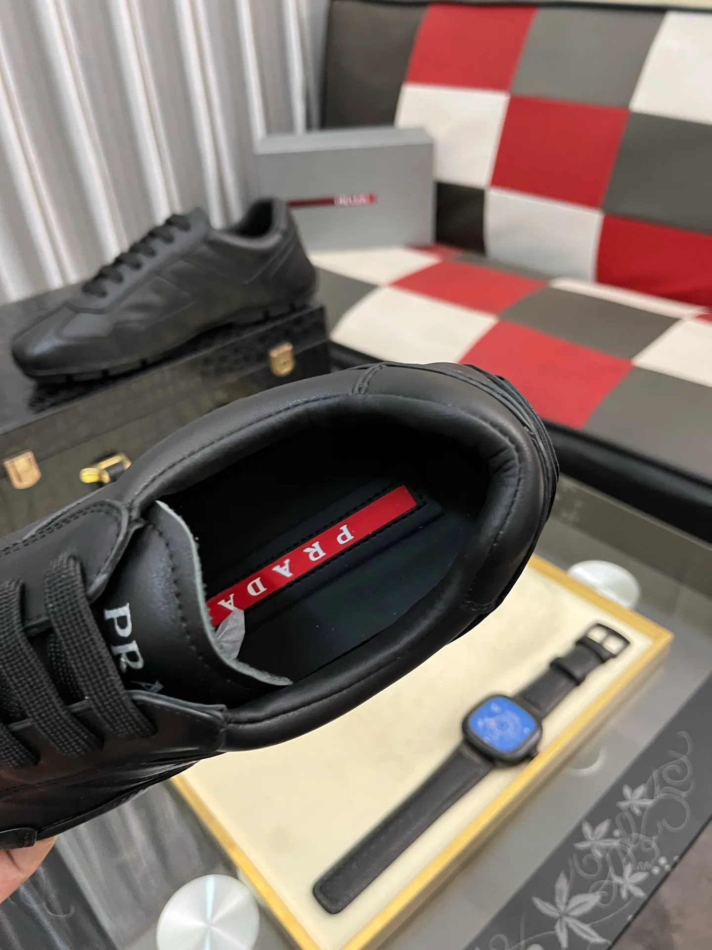 Men's men's shoes 💰458⌚️⌚️prada: New casual shoes for spring and summer, sports sneakers, fabric: imported cowhide, lining: original lining, sole: original sole, size: 38-443️⃣colors available